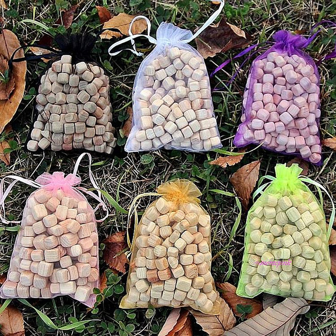 방향제 만들기세트 주머니 피톤치드 편백나무 1Kg 편백나무향 디퓨져 실내 탈취제 디퓨저uvw891, SBD_편백나무1kg - 스카이블루 향주머니 10장, 1개