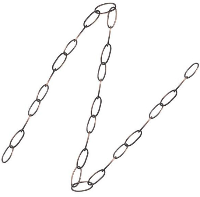빈티지 샹들리에 걸이식 램프 헤비 듀티 체인 레드 브론즈 1m, 1개