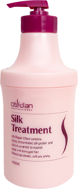 미용실 대용량 단백질 헤어 트린트먼트 옵시디앙 실크 트리트먼트 1000ml, 1개, 1L
