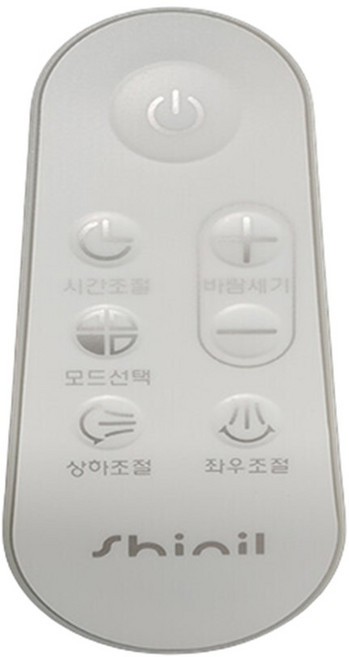 신일전자 정품 서큘레이터 리모컨 화이트 SI010266 SIF-DY86 SIF-AY900 SIF-EMBL990 SIF-GA1000B SIF-DA600B SIF-F, 단품, 1개