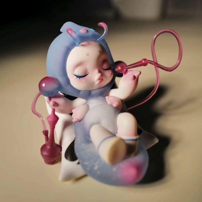 팝마트 스컬판다 피규어 선택가능 플럼 원더랜드 잉크 블러썸 빛의 신기루 패러독스, 1개