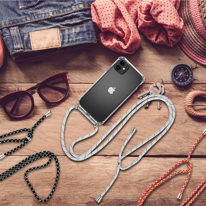 스트랩 방탄 캡슐 아이폰7용 젤리 케이스/김혜수목걸이케이스/목걸이케이스/슬림핏/충격보호