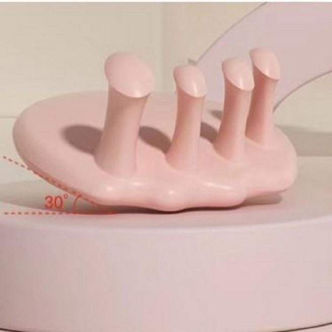 km 틀어진 골반교정 오다리 교정 발가락 교정 슬리퍼, 핑크한짝, 1개