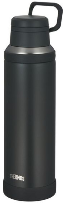 手柄保溫保冷洗碗機適用膳魔師水瓶 真空斷熱便攜馬克杯 1.5L 炭灰色 方便攜帶的提環 可順暢飲用的Fluid Tech結構 JOY1500CHL, 1個