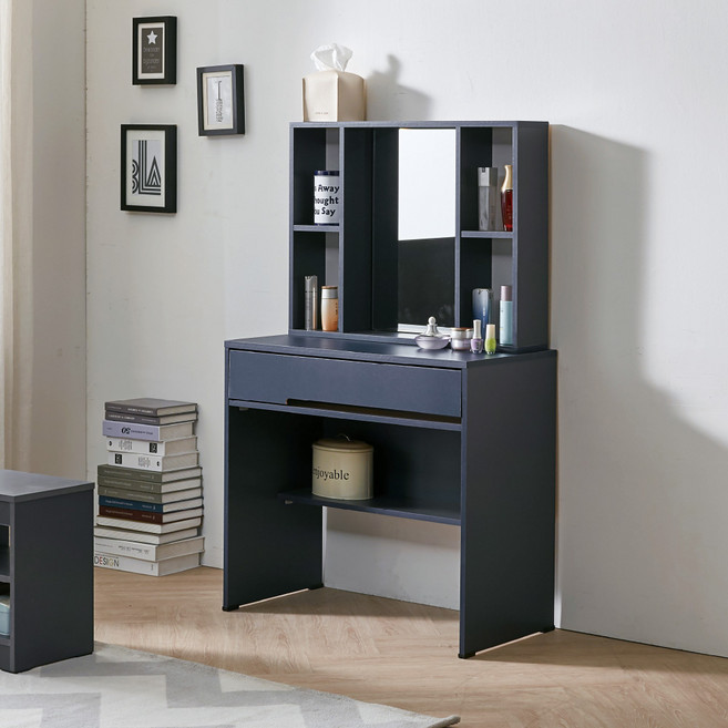 apex 아미띠에 입식 화장대, 800 입식, 네이비