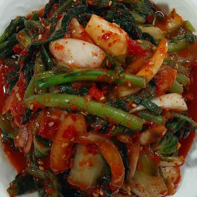 김정숙 국내산 전라도식 열무 얼갈이김치, 1개, 1.5kg