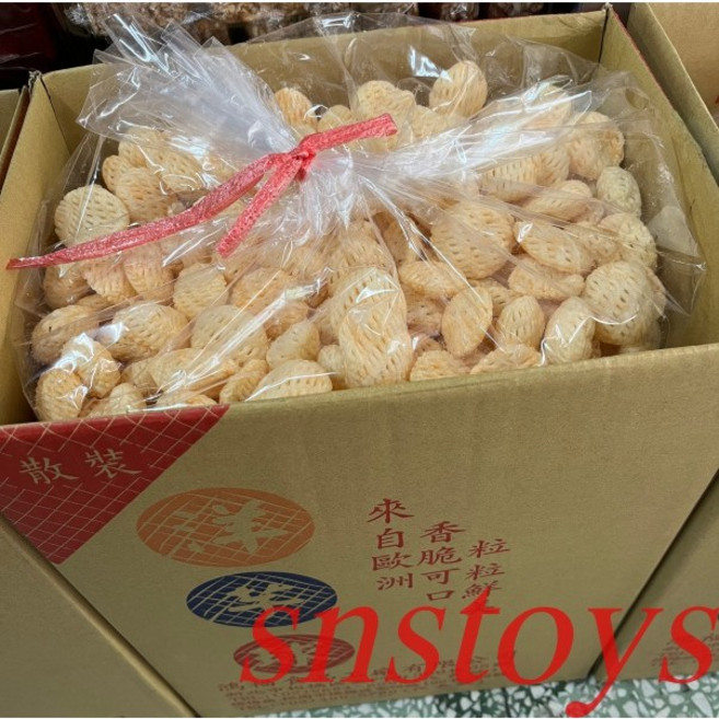 九福 古早味 懷舊零食 起司洋芋球 3台斤 (1800g) 起司口味, 1個