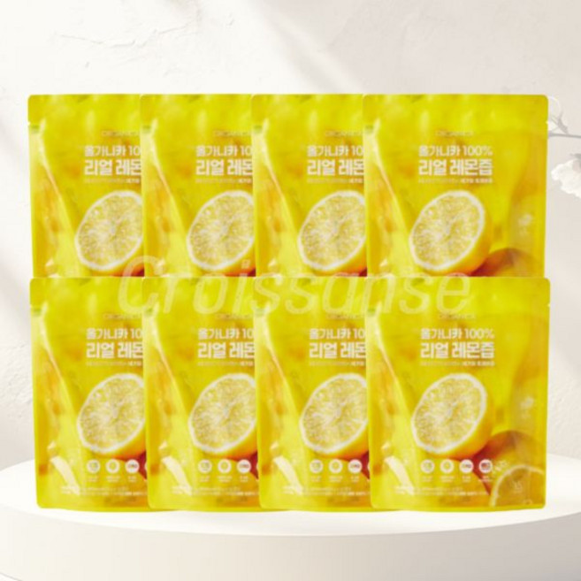 올가니카 100% 리얼 비가열 레몬즙 6개 90포 536280