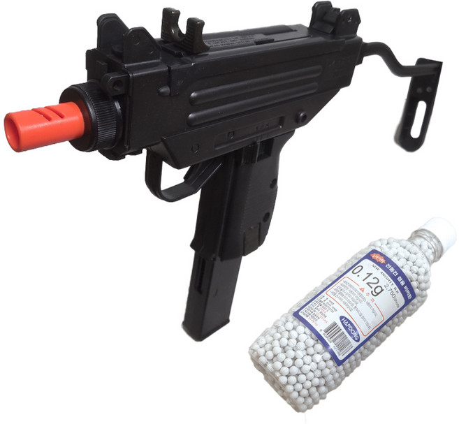 아크로모형 마이크로우지 헤비웨이트 PSS 6mm 비비탄총 + 2750발 SET, 1개