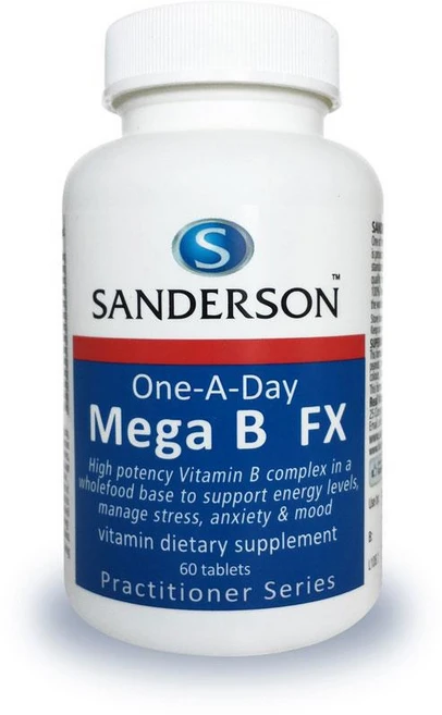 [샌더슨] 원어데이 메가B (비타민 B) FX 60정, 1병, 1개 - 쿠팡