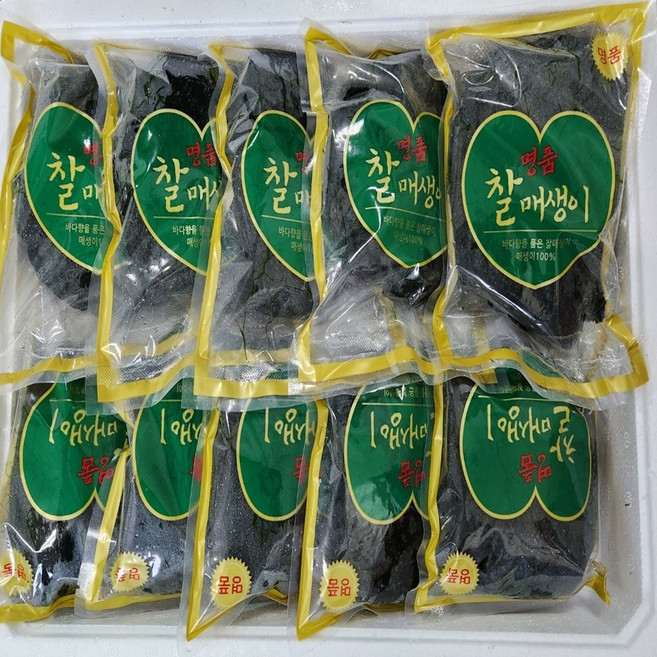 (진공포장)완도 햇 매생이 350g 10재기 산지직송, 10개