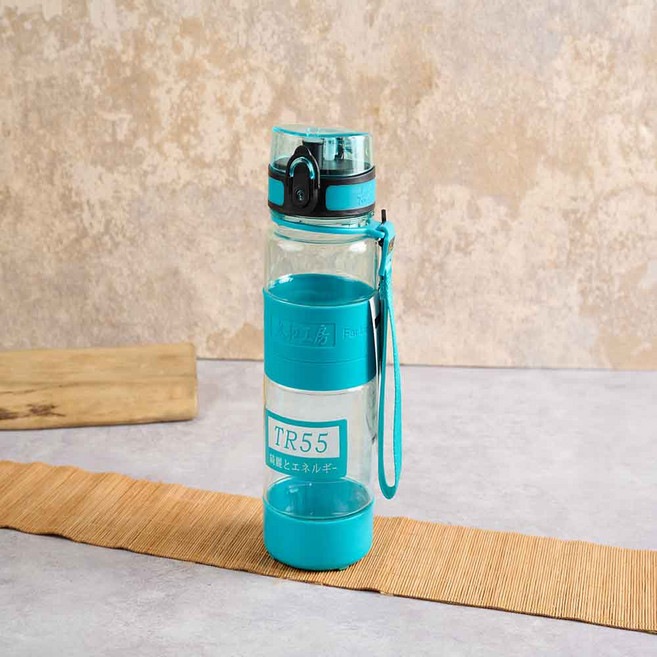 太和工房 TR55運動水壺 安全材質 輕巧便攜 時尚設計, 土耳其綠, 700ml, 1個