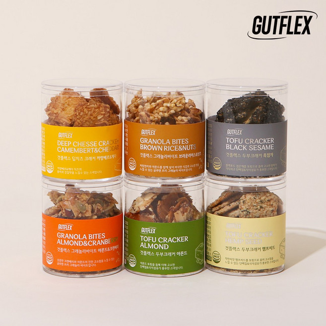 [것플렉스] 두부 크래커 아몬드 55g x 12개