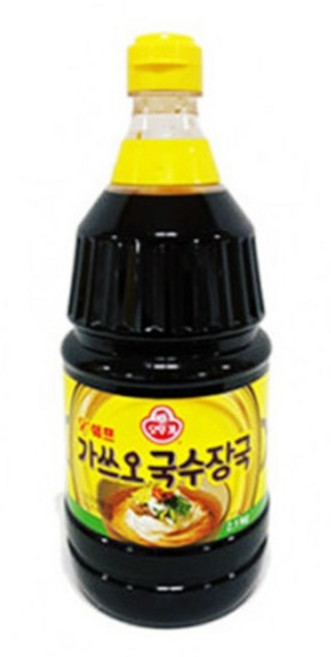 데일즈기획 오뚜기 오쉐프 가쓰오 국수 장국, 2.1kg, 1개