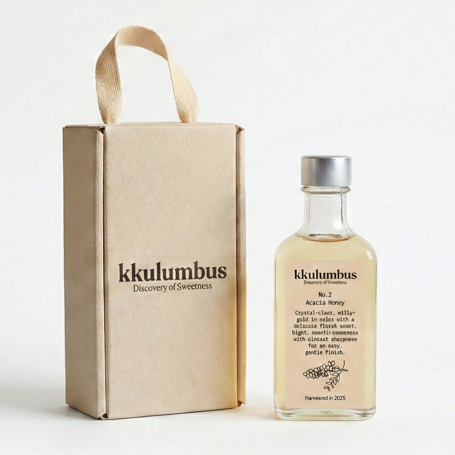 kkulumbus 꿀럼버스 아카시아꿀 허니컬렉션 선물세트, 10개, 300g