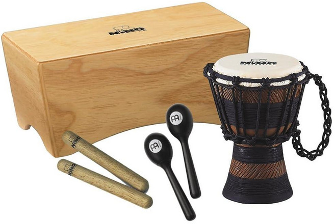 Meinl Percussion Bongo 드럼 인치 (PERC-SET2), Meinl Percussion Bongo 드럼, 인치, 1개