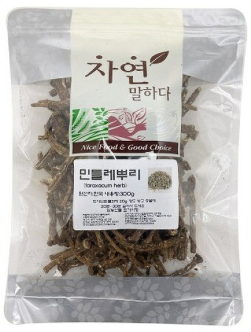 국내산 민들레뿌리 포공영 뿌리 흰민들레뿌리 300g 1개