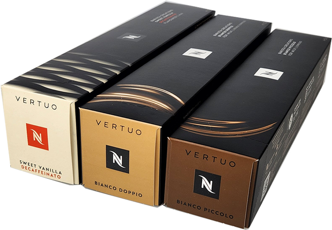 네스프레소 버츄오 바리스타 피콜로 도피오 스위트 바닐라 디카페나토 3종세트, 1개