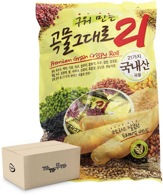 구워만든 곡물 그대로 180g, 16개