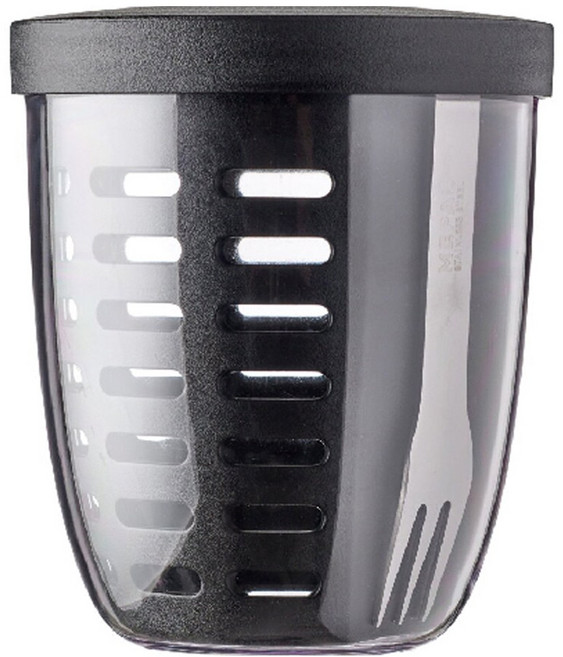 메팔 야채 과일 샐러드컵 600ml, 노르딕 블랙, 1개