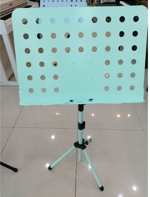 파스텔 컬러 악보 접이식 보면대 (리퍼), 민트, 1개