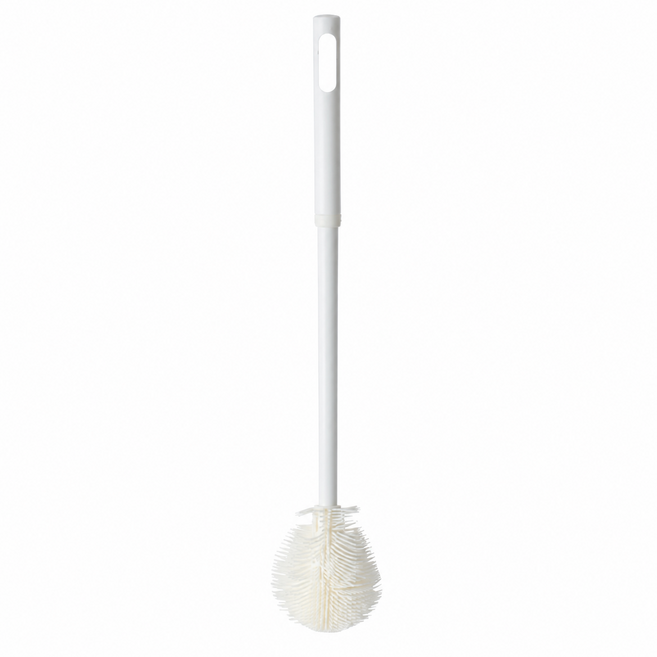 컵 병 틈새 브러쉬 화이트 31.5cm, 1개, 화이트(White)