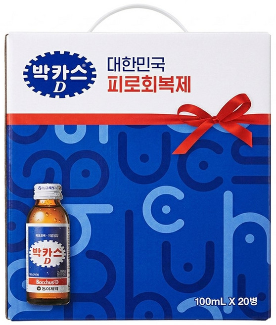 박카스D 기타 건강음료, 100ml, 20개