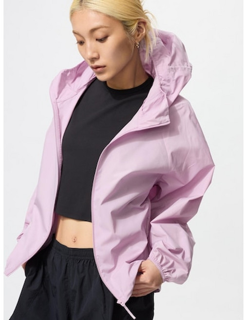 일본유니클로 여성 포켓터블 UV컷 파카 바람막이 7컬러