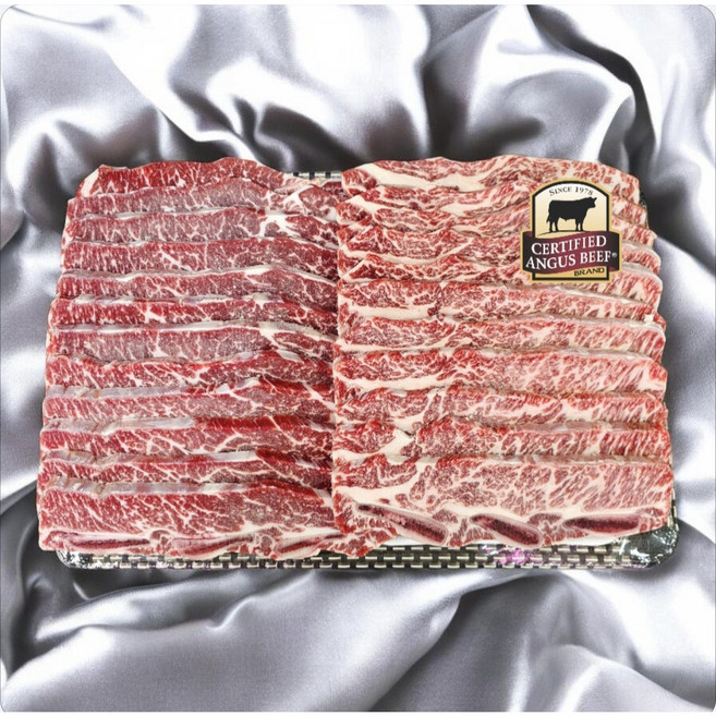 고성축산 마켓 CAB 블랙앵거스 LA갈비 678번 꽃갈비 미국산 탑 초이스 지방손질 선물용, 1개, 4kg