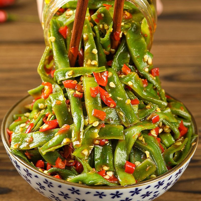 후난산 죽순채소절임, 매콤 죽순 280g+공채 238g