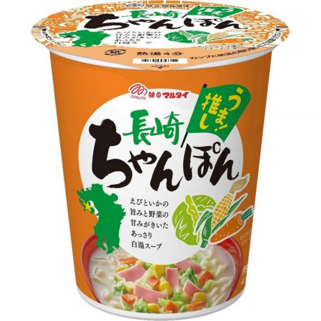 마루타이 일본 나가사키 짬뽕 65g x 12개, 마루타이 세로형 짬뽕 65g×12개입
