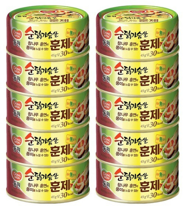 동원 순닭가슴살 135g 10캔