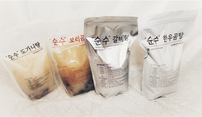 순수한우 도가니탕 꼬리곰탕 곰탕 갈비탕 손수 소량작업하여 판매 건강식 선물 포장.택배 가마솥 무첨가 콜라겐듬뿍 가성비곰탕, 1.5kg, 1개, 갈비탕(1500ml대)