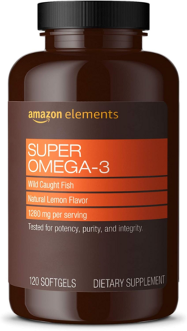 아마존 엘리먼트 슈퍼 오메가3 omega3 1280mg 120정, 1개
