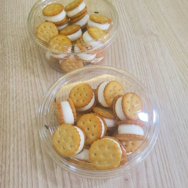 [12시이전주문시당일출고] 수제머랭쿠키 솜사탕머랭쿠키 프레첼머랭쿠키 오레오머랭쿠키 답례품 간식 사탕, 1개, 크래커머랭쿠키(80g)