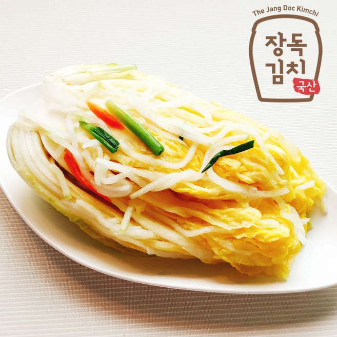 [장독 백김치] 최상급 배추로 만들어 담백한 백김치 HACCP 2kg 5kg 10kg, 1개