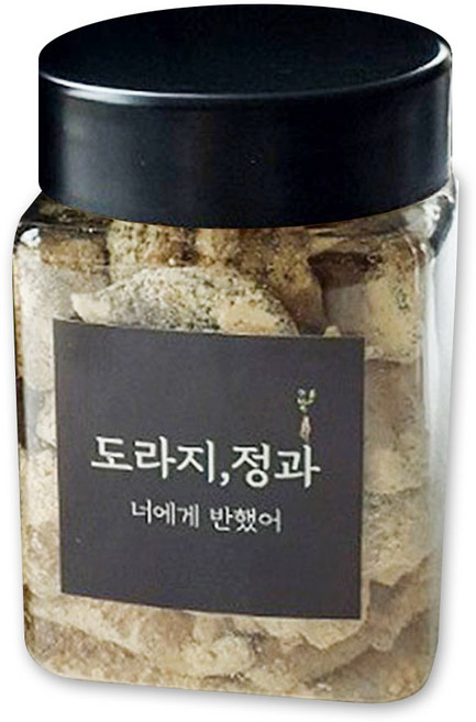 콩고물 도라지정과 220g 실속형 ( 포장X ), 1개, 콩고물도라지정과 (포장X)