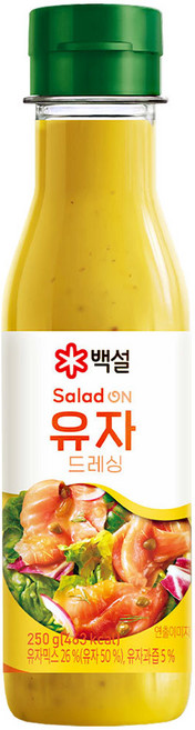 CJ 유자샐러드소스 250g, 1개