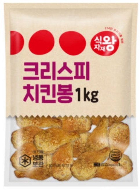 식자재왕 크리스피봉 치킨 국산, 식자재왕 크리스피봉 치킨 국산 1kg x 2봉 (총 2, 1kg, 2개