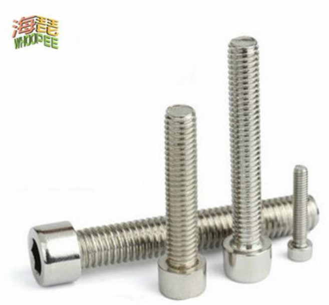 201 스테인리스 스틸 알렌 육각 소켓 M12 나사 고정 M10 볼트 M8, [31] 2pcs M10x70 Half, 1개