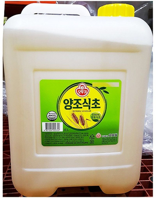 업소용 식당 식자재 주방 재료 오뚜기 양조식초 15L [BWH57851], 1개