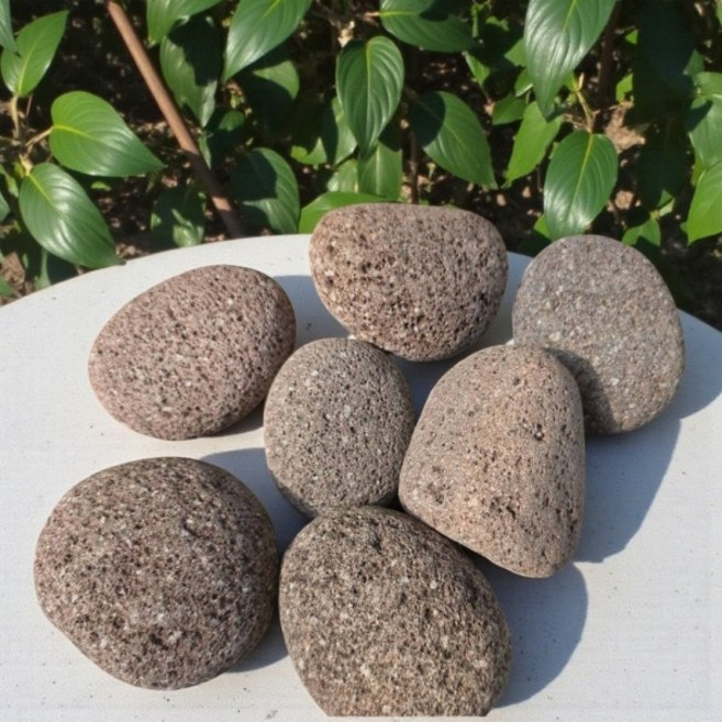 欣榮園藝 紅麥飯石 1公斤 5-7公分 水質淨化過濾石 火山岩, 1kg, 1組