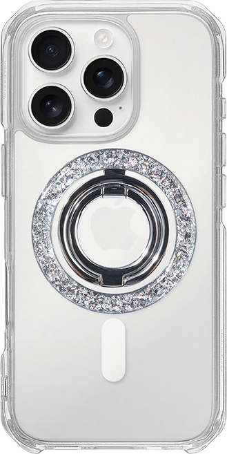 맥세이프 글리터 듀얼 스마트링, 실버, 1개