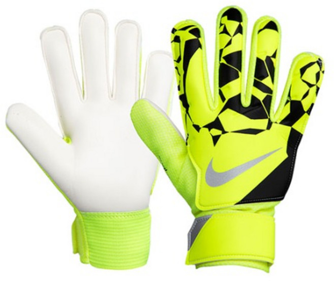 나이키 주니어 골키퍼 매치 글러브 HQ0258-702 골키퍼 장갑, 1세트, 라임/팜