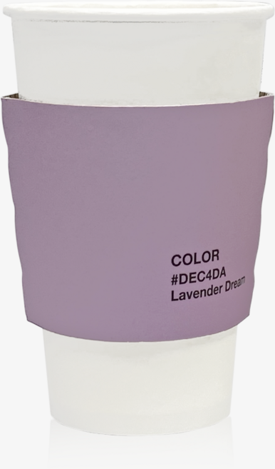 나나커피 라벤더드림 혼합 컬러 팬톤 홀더 12온스 16온스, 1개, 100개입
