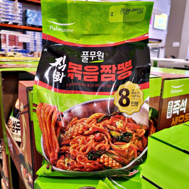 풀무원 직화 볶음 짬뽕, 8팩