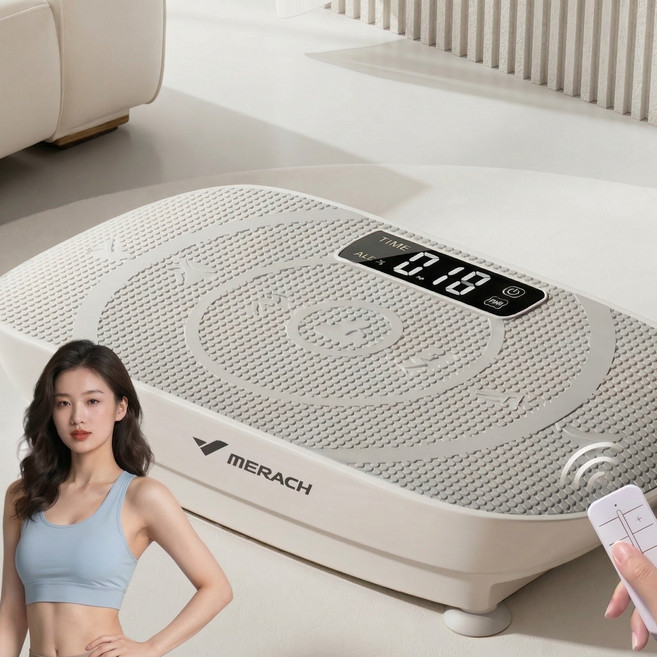 알마마 가정용 다이어트 유산소 실내운동 홈트 전신 전동 진동 운동기구 바디 슬리머, 블랙/옐로우, 전신운동기구