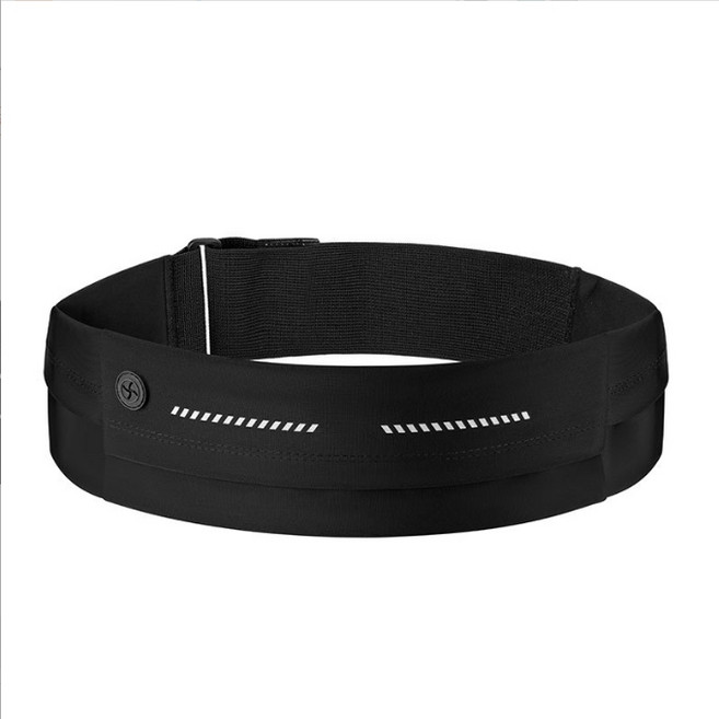샵포유 올인원 초간편 런닝 벨트, 블랙