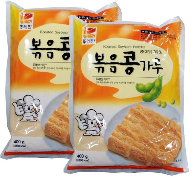 볶음콩가루 400g x 2봉지 콩가루 볶은콩가루 깊고 구수한 맛 쪽빛누리, 2개