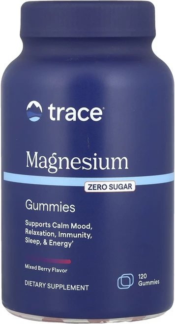 단백질 비타민 철분 마그내슘 칼슘 Trace 마그네슘 구미젤리 혼합 베리 구미젤리 120개 고루고루섭취해주세요, Trace마그네슘구미젤리혼합베리구미젤리120개 - 쿠팡